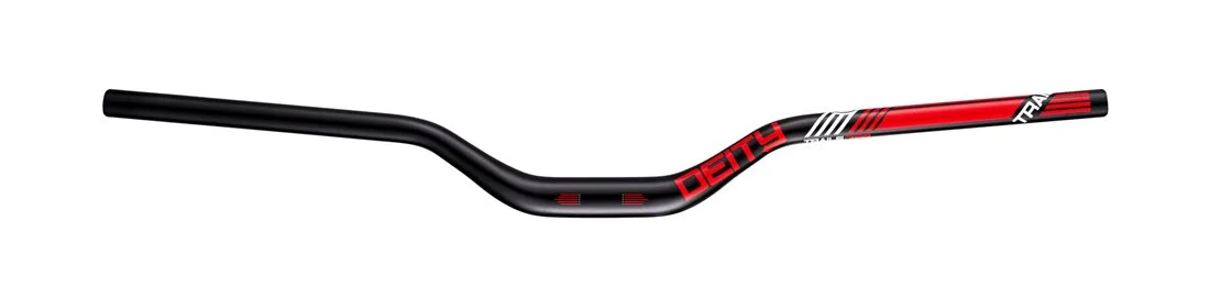 Deity Deity | Highside 760 50Mm Rise Handlebar | Red | 50Mm Rise | Aluminum