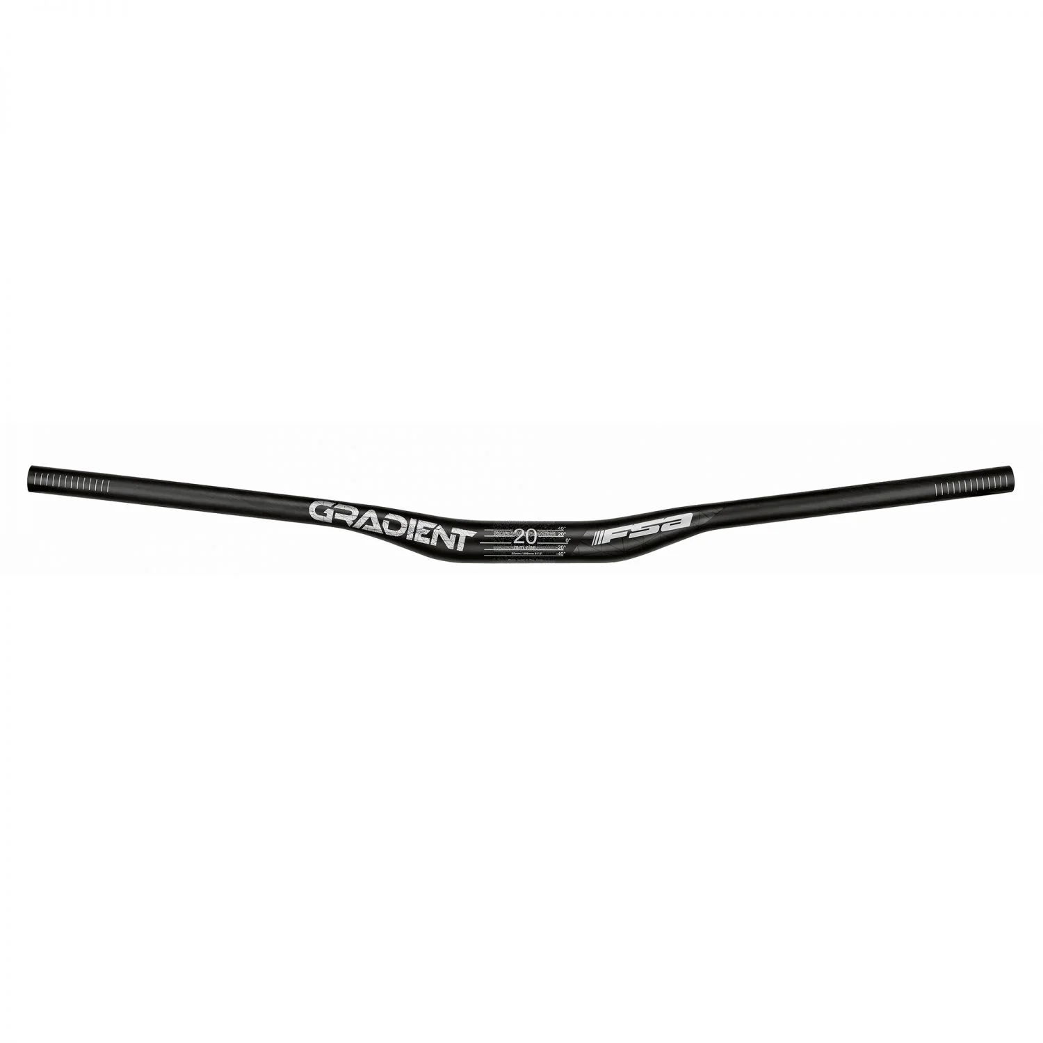 FSA Fsa | Gradient Carbon 35 Riser Handlebar 800Mm, 20Mm Rise