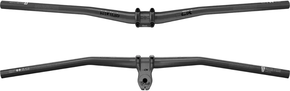 SQlab Sqlab | 3Ox Carbon Handlebar Medium Rise, 9 Degree Sweep