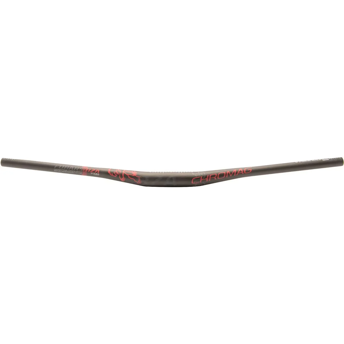 Chromag Chromag BZA Handlebar Black/Red, 15mm x 800mm