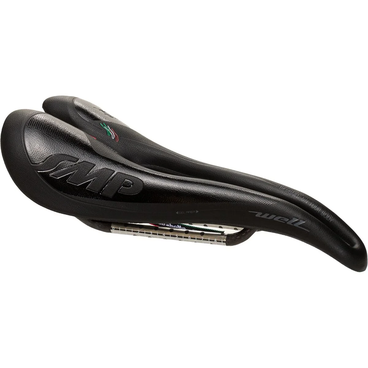 Selle SMP Selle SMP Well-Gel with Carbon Rail Saddle Black, 144mm