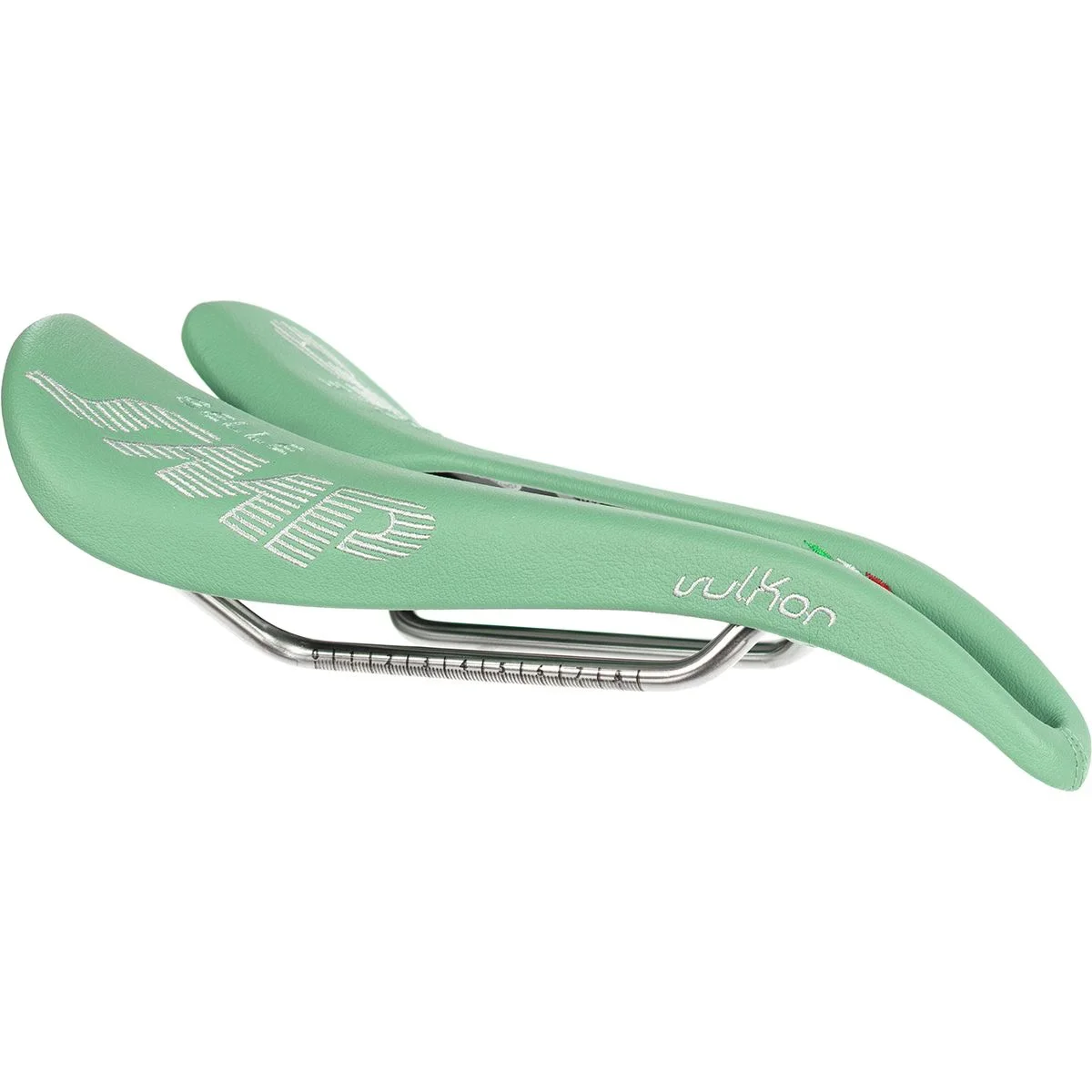 Selle SMP Selle SMP Vulkor Saddle Light Green, 136mm