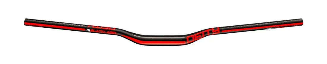Deity Deity | Blacklabel 800 25Mm Rise Handlebar | Red | 25Mm Rise | Aluminum