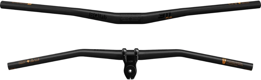 SQlab Sqlab | 311 Fl-X Carbon Handlebar | Black | Medium, 16 Degree