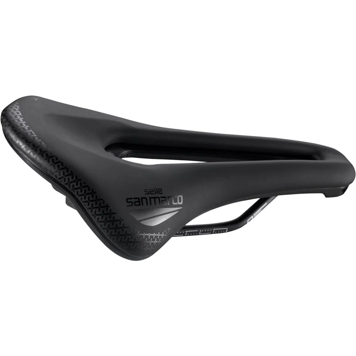 Selle San Marco Selle San Marco Shortfit 2.0 Comfort Dynamic Saddle Black, L3, 155mm