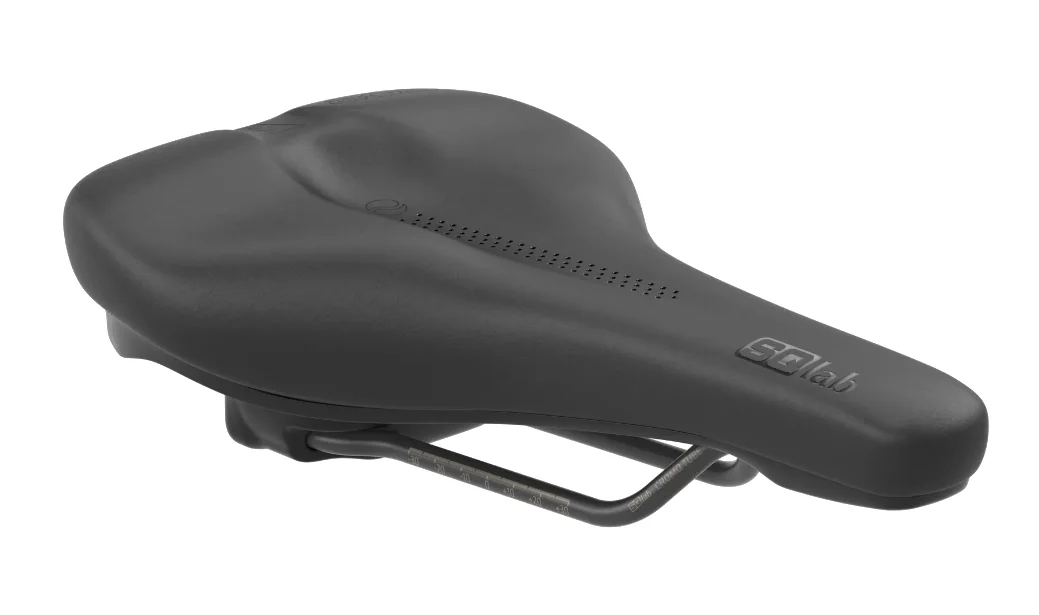 SQlab Sqlab | 602 Ergolux Active 2.1 Saddle | Black | 14Cm