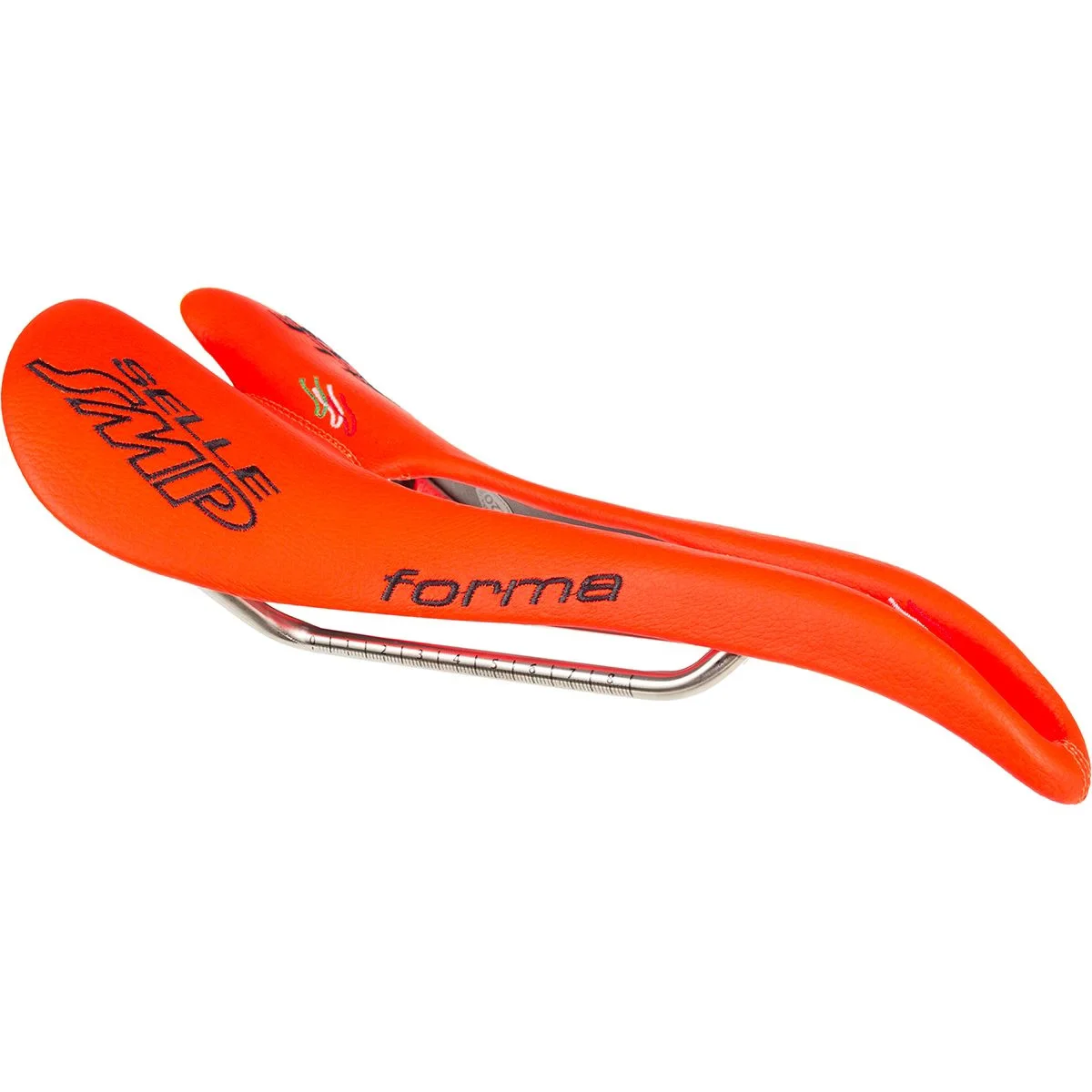 Selle SMP Selle SMP Forma Saddle Orange Fluo, One Size