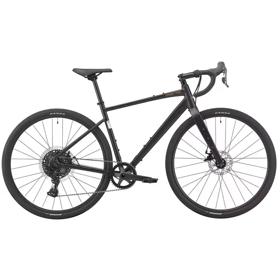 Ozark Trail G.2 Rebel Drop Bar Gravel Bike, 700C, Medium Frame, Fits Riders 5 ft 7 in to 5 ft 11 in, Black, Adult