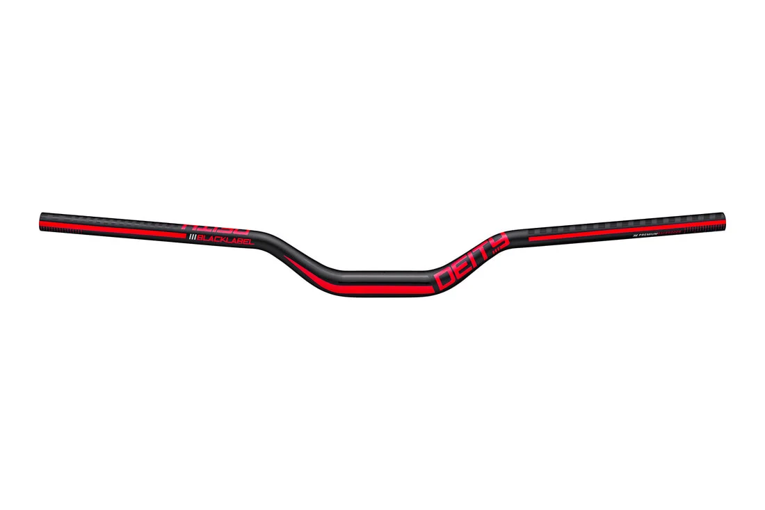 Deity Deity | Blacklabel 800 50Mm Rise Handlebar Red | Aluminum