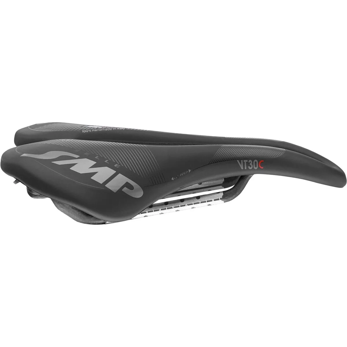 Selle SMP Selle SMP VT30C-Gel with Carbon Rail Saddle Matte Black, 155mm