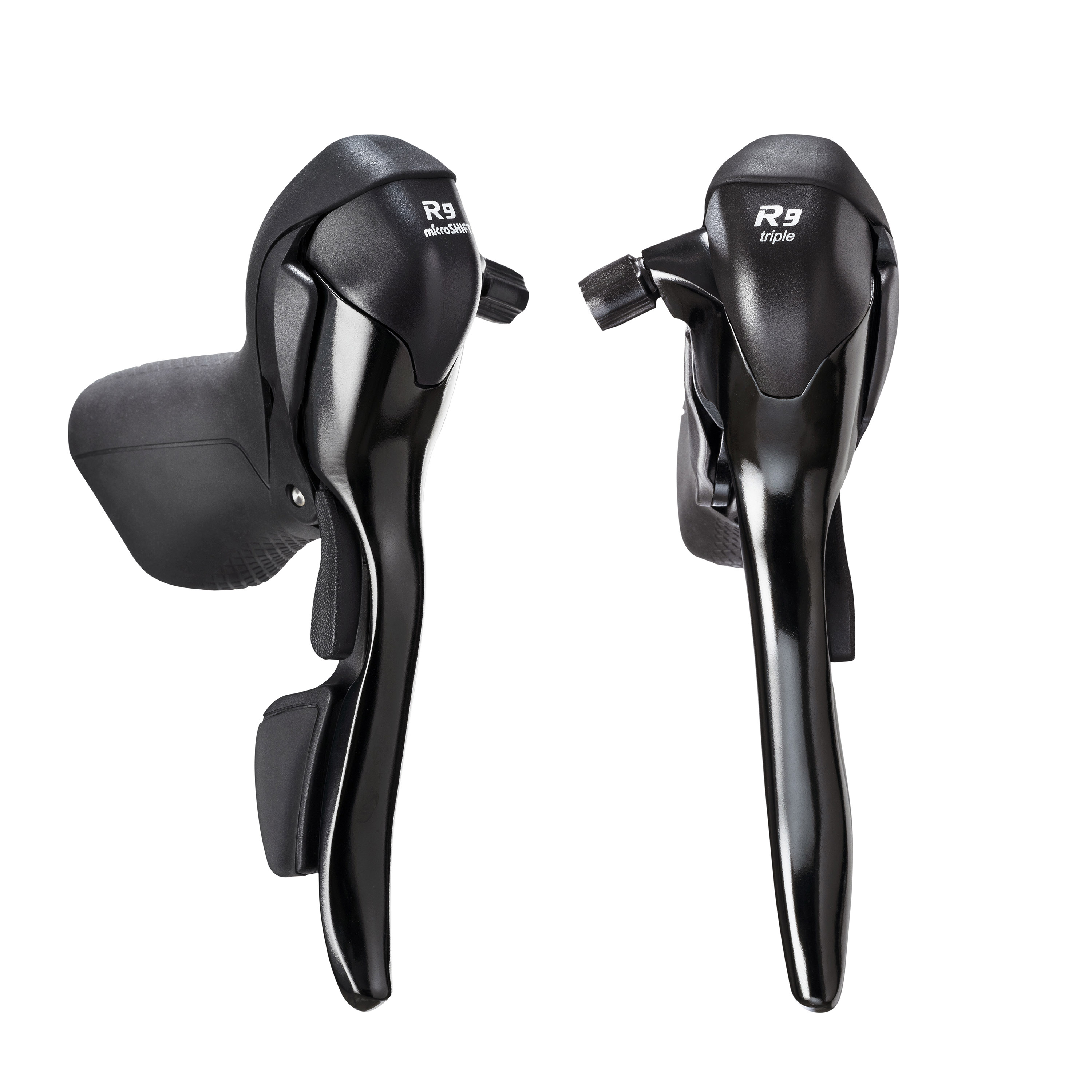 microSHIFT R9 Drop Bar Shifters 3×9