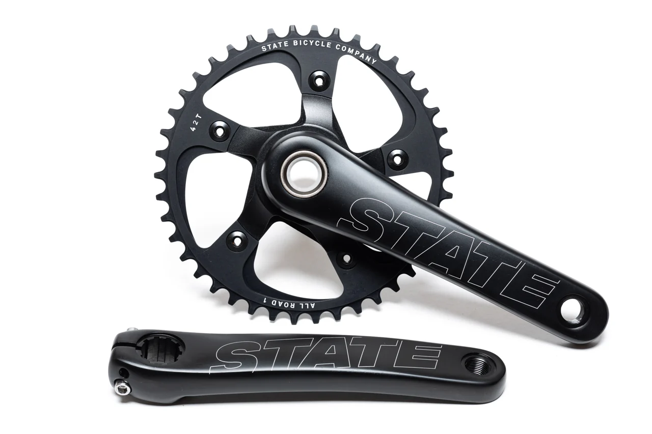 State Bicycle Co. All-Road 1 Crankset w/ BSA Bottom Bracket